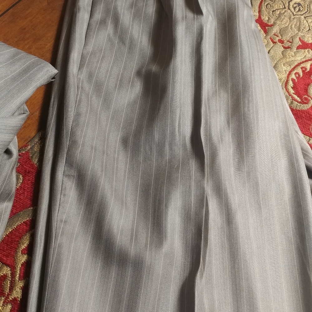 Light brown pinstrip suit set NWT mens size 38R. - Picture 6 of 8